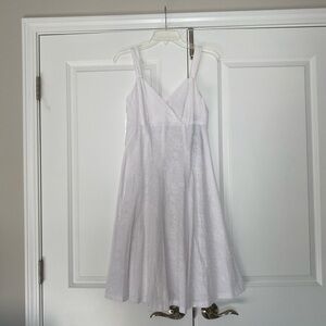 NWT American Living White Textured Dress